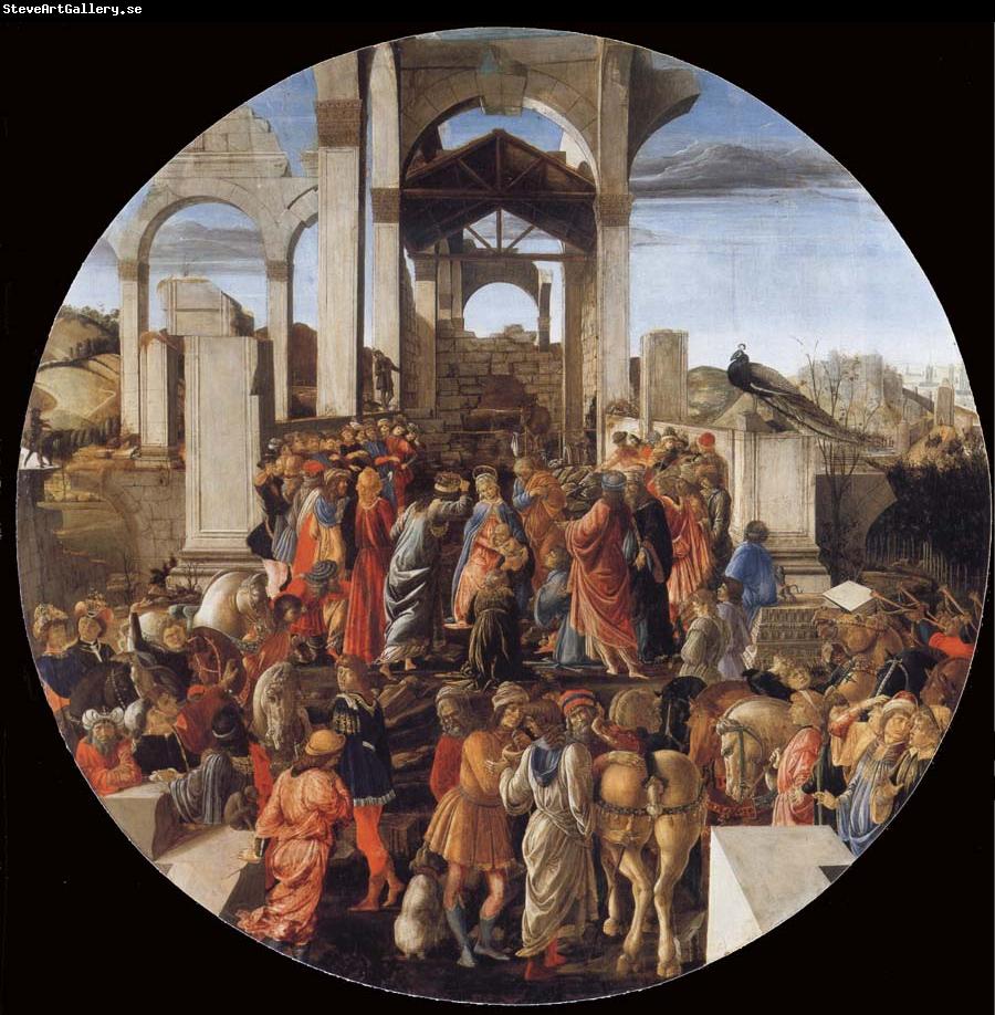 Sandro Botticelli The Adoration of the Kings